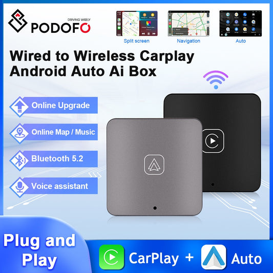 Wireless Android Auto & Carplay Dongle